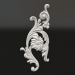 3d model Decorative plaster element DE 014 A (548х239) - preview