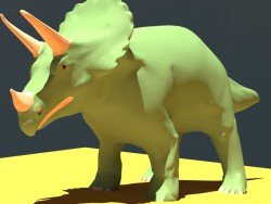 Triceratopo attimo