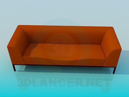 3d model Sofá - vista previa