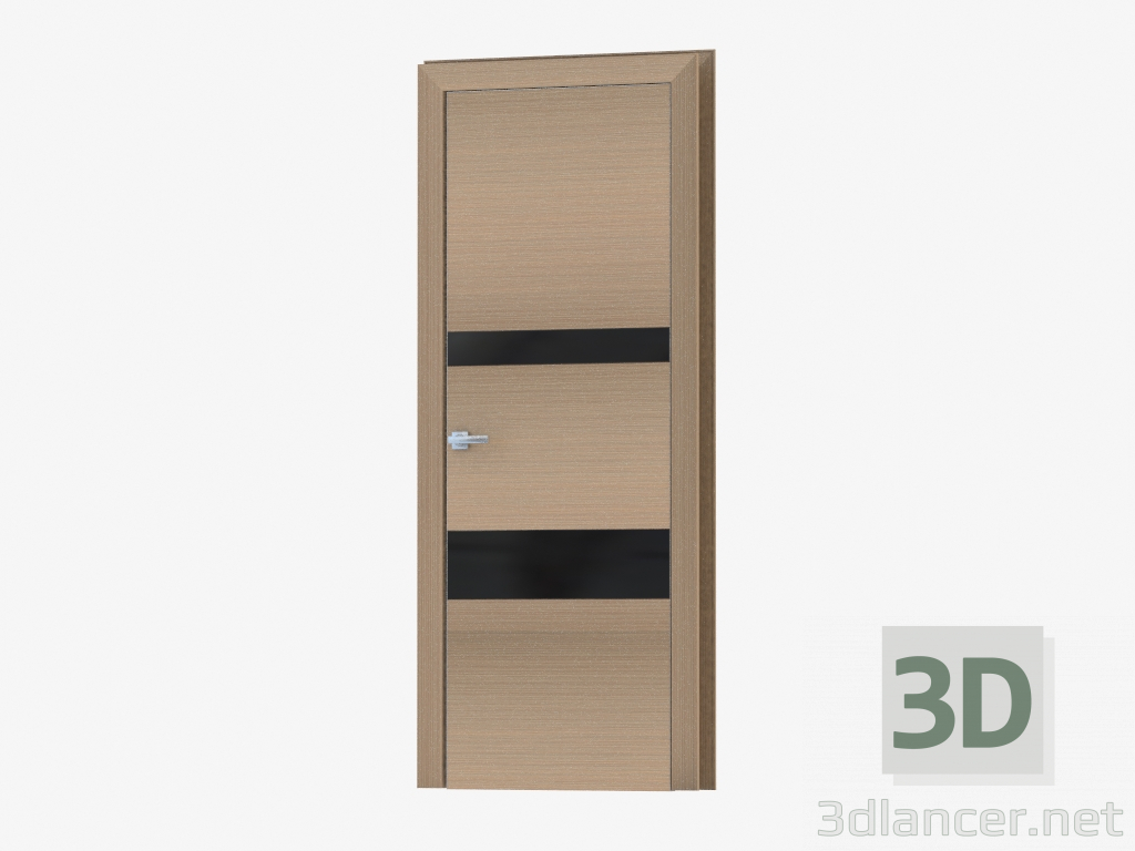 Modelo 3d Porta Interroom (26.31 preto) - preview