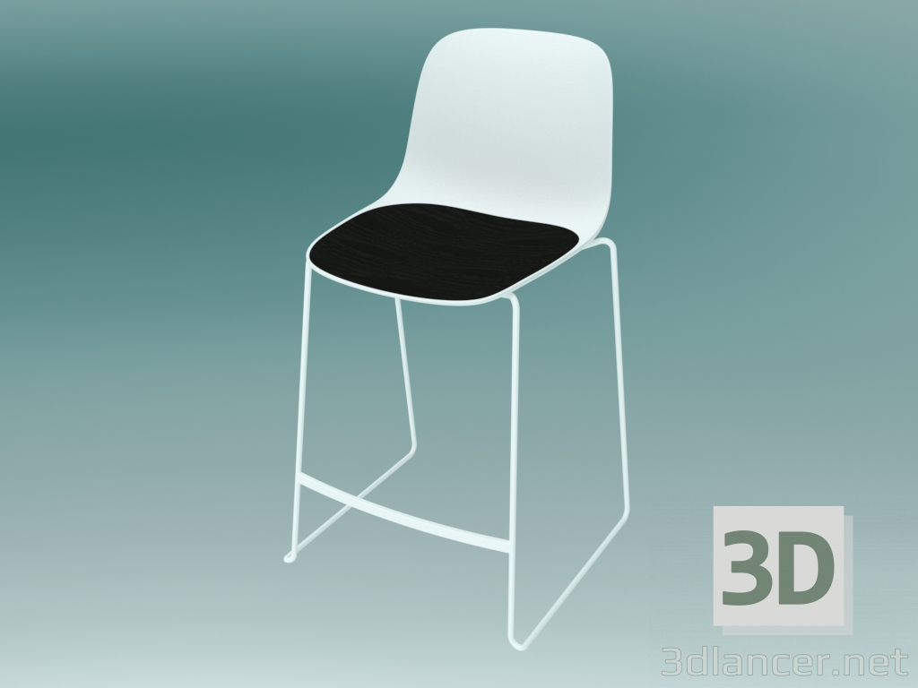 3D modeli İstiflenebilir sandalye SEELA (döşemesiz S320) - önizleme