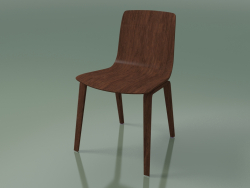 Chair 3910 (4 wooden legs, walnut)