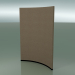3d model Curved panel 6413 (167.5 cm, 72 °, D 100 cm, solid) - preview