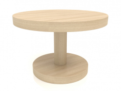 Table basse JT 022 (D=600x400, bois blanc)