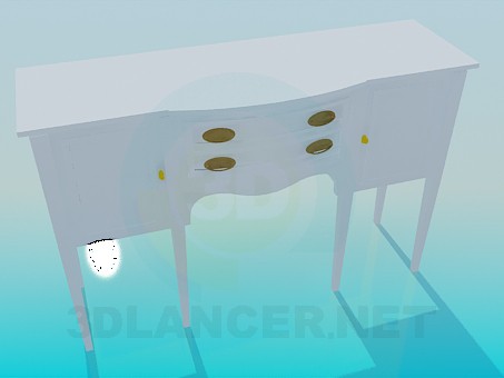 3d model Stand by the mirror - preview 3d model Stand by the mirror - preview