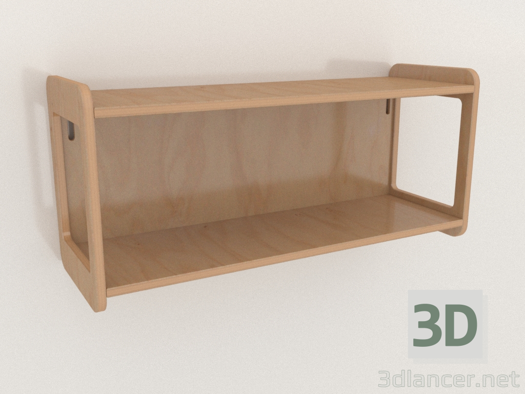3D Modell Bücherregal-MODUS WA (PVDWAA) - Vorschau