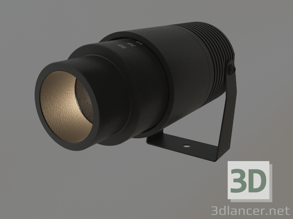 modello 3D Lampada ALT-RAY-ZOOM-R61-12W Day4000 (DG, 10-60 gradi, 230V) - anteprima