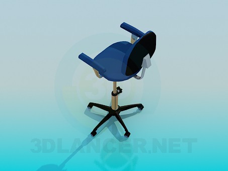 3d model Chair with adjustable leg - preview 3d model Chair with adjustable leg - preview