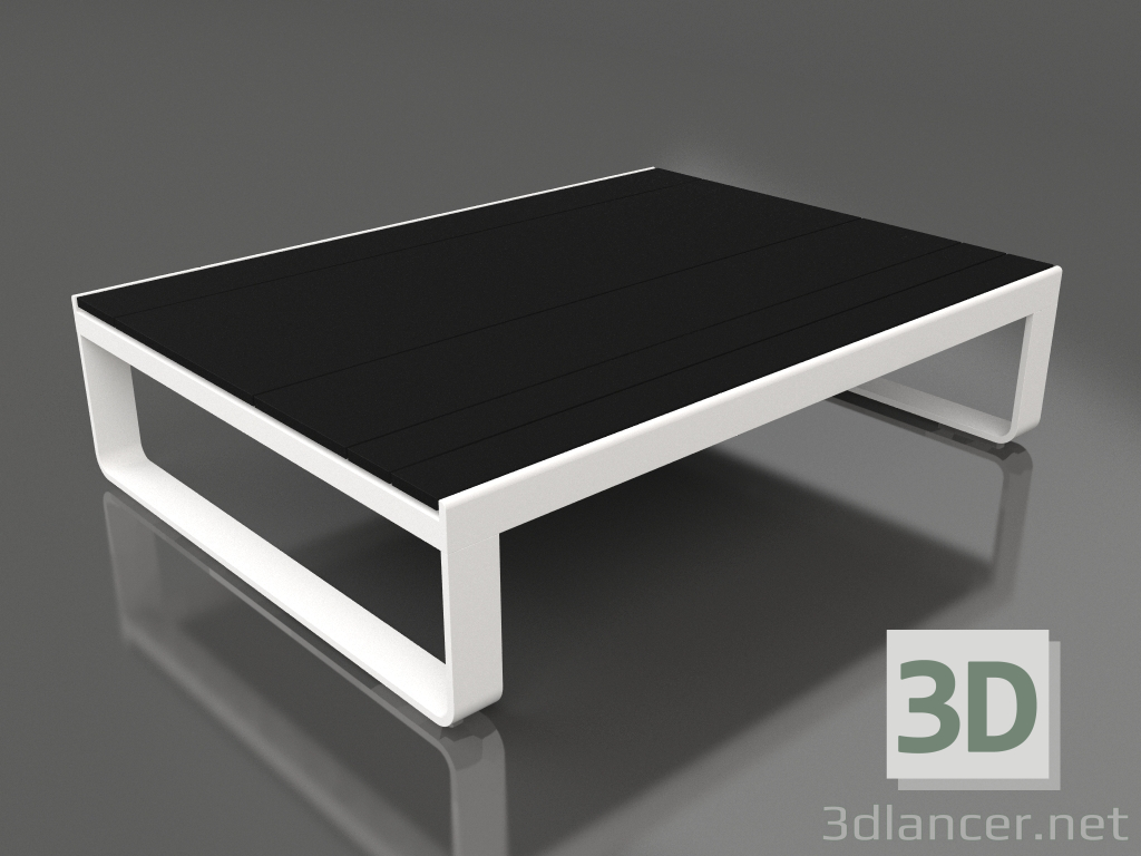 3d model Coffee table 120 (DEKTON Domoos, White) - preview