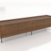 3d model TV stand 1 LARGE 2200 mm (light walnut) - preview