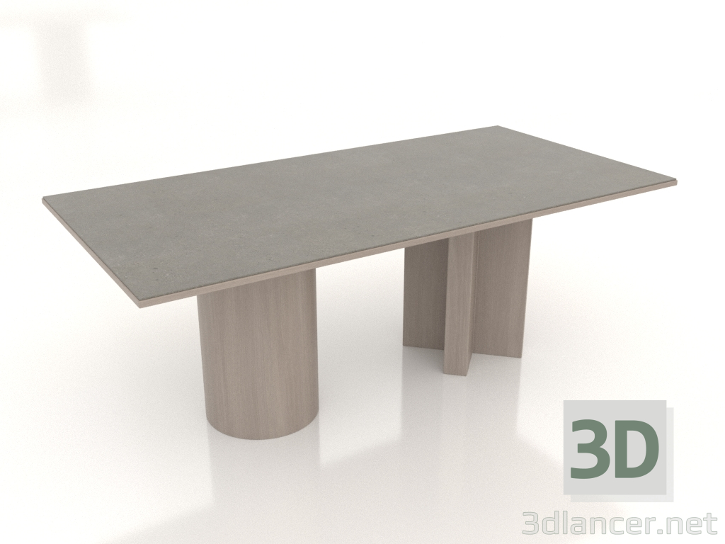 3d model Arithmetics dining table 1000x2000x750 mm (option 1) - preview 3d model Arithmetics dining table 1000x2000x750 mm (option 1) - preview
