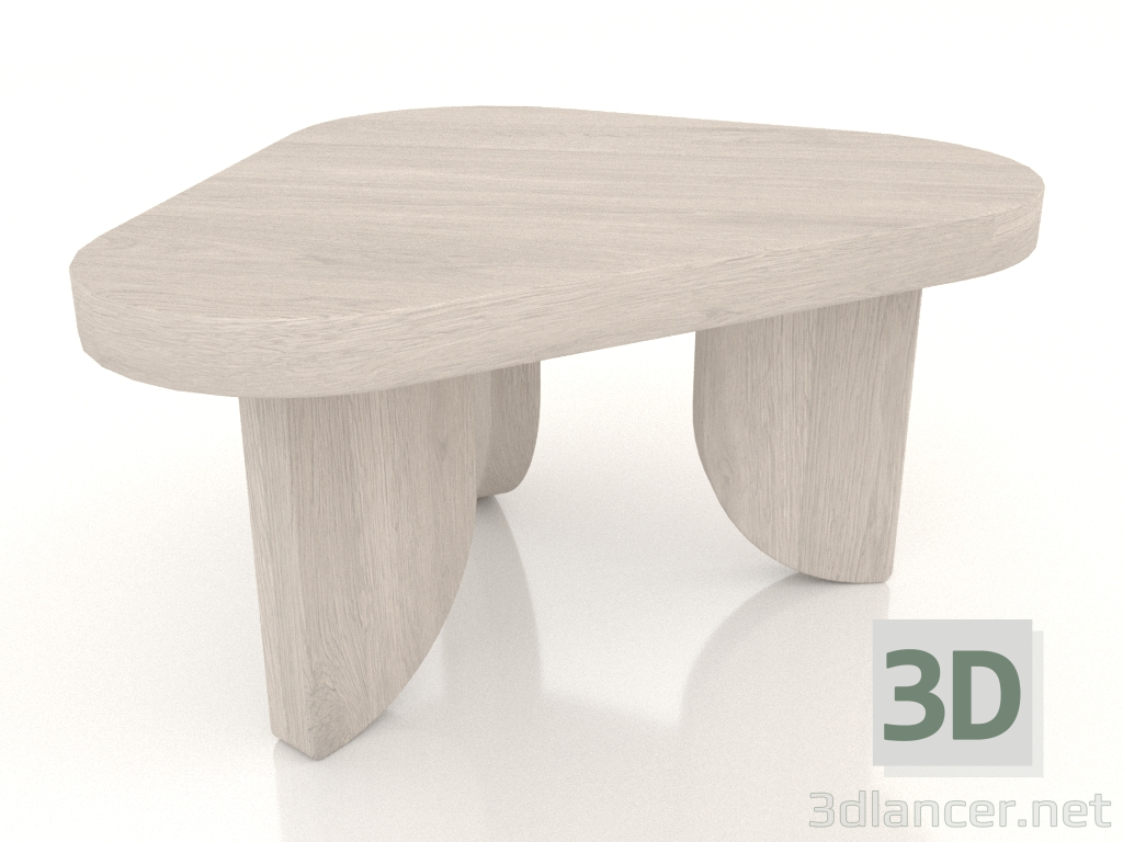 3d модель Столик журнальный COBBLE (S, беленый дуб) – превью