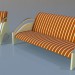 Un conjunto de muebles tapizados 3D modelo Compro - render