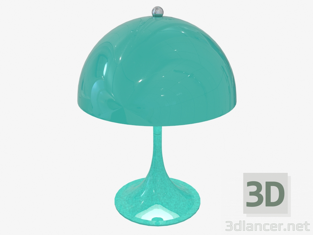 3d модель Лампа настольная PANTHELLA MINI (зеленая) – превью