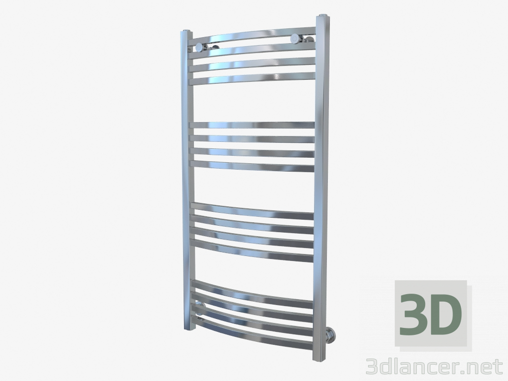 modello 3D Portasalviette riscaldato Arkus (1000х500) - anteprima