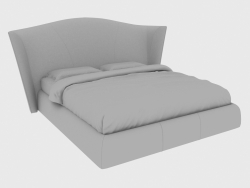 Lit double HERON BED DOUBLE (263x240xH132)