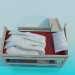 3d модель Дитяче ліжко з гіркою – превью