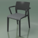 3d model Chair with armrests and upholstery 3606 (PT00005) - preview