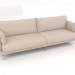 3d модель 3-х местный диван (C337) – превью
