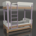 3 डी मॉडल चारपाई बिस्तर ट्यून यू (URTUA1) - पूर्वावलोकन
