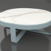 modello 3D Tavolino rotondo Ø90 (DEKTON Aura, Grigio blu) - anteprima