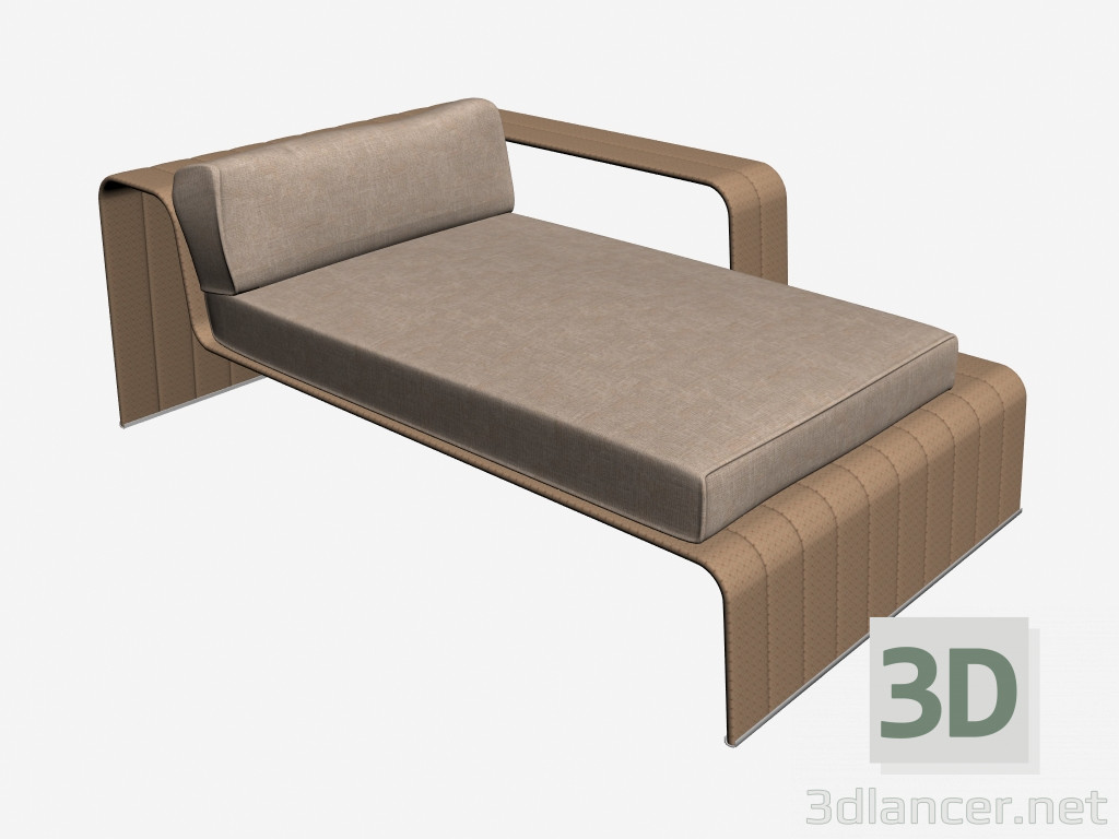 modèle 3D Chaise cadre B18UD - preview