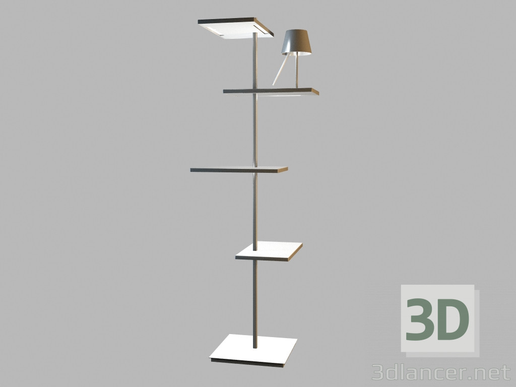 3d модель Напольный светильник 6007 – превью