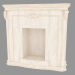 3d model Fireplace frame BN8821 - preview