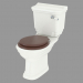 3d model Toilet bowl with a tank Classica - preview