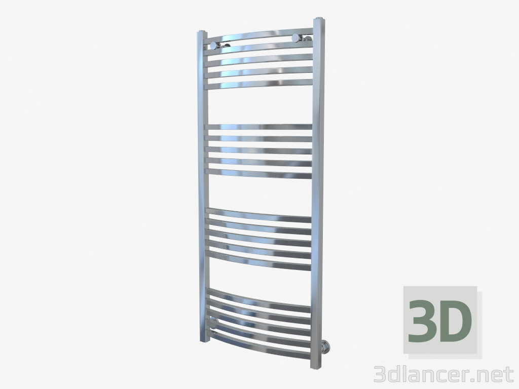 modello 3D Portasalviette riscaldato Arkus (1200х500) - anteprima