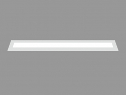 Lampe de trottoir MINILINEAR STAINLESS FRONT TRIM (S5495)