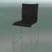 3d model Sliding chair with leather interior (107) - preview