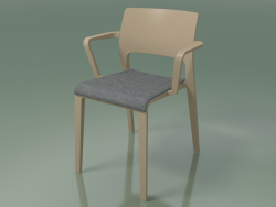 Стілець з підлокітниками і оббивкою сидіння 3606 (PT00004)
