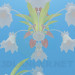 3d model Delicate chandelier with flower and sconce - preview