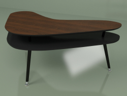 Boomerang coffee table (black)