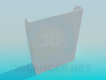 3d model Cupboard with shelves - preview 3d model Cupboard with shelves - preview