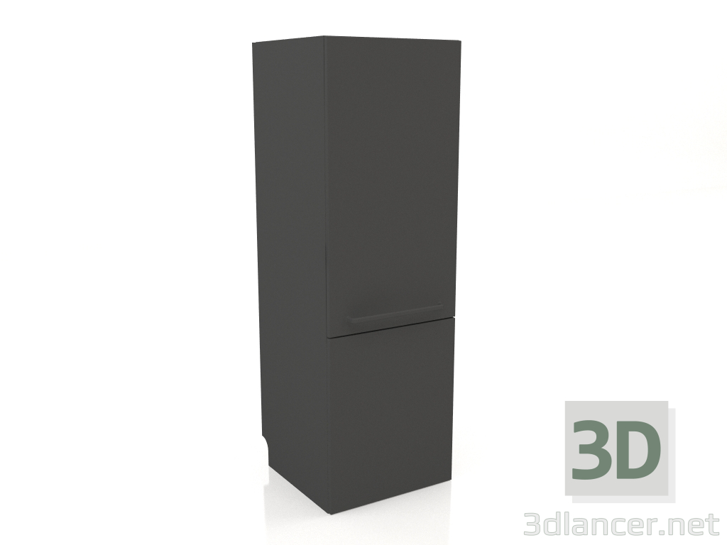3d model Freezer chamber 60 cm (black) - preview