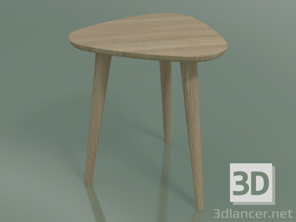 modèle 3D Table d'appoint (242, Rovere Sbiancato) - preview
