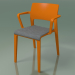 Modelo 3d Cadeira com braços e estofo 3606 (PT00003) - preview