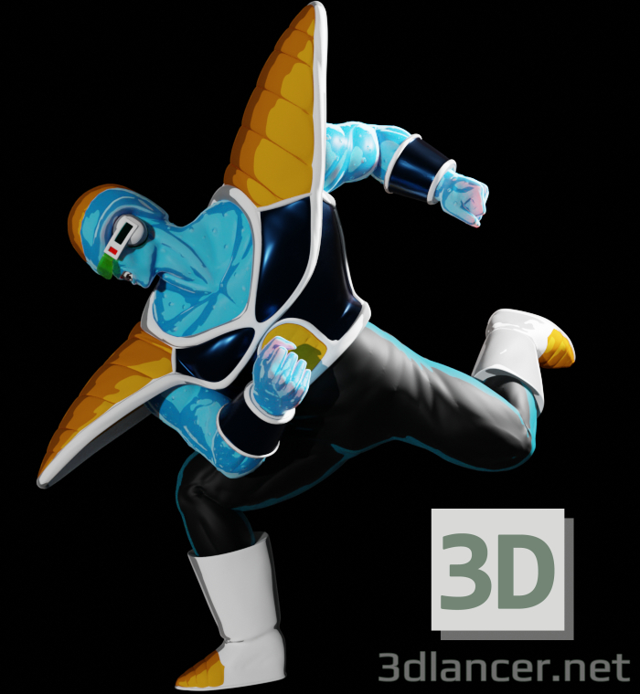 3 boyutlu model Dragon Ball Z