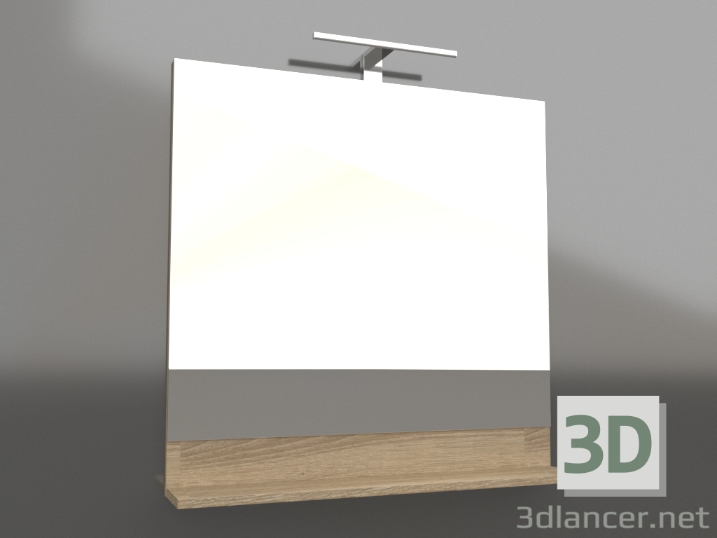 modello 3D Specchio 80 cm (FOS0208DS) - anteprima