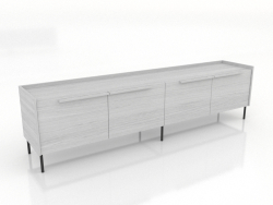 Mobile TV 1 GRANDE 2200 mm (bianco RAL 9010)