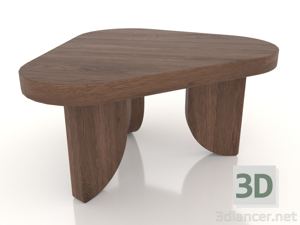 3d модель Столик журнальный COBBLE (S, дуб тобако) – превью