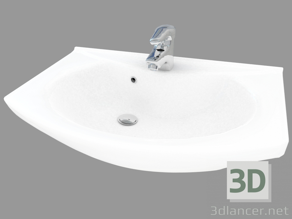 3d model Washbasin 531 - preview