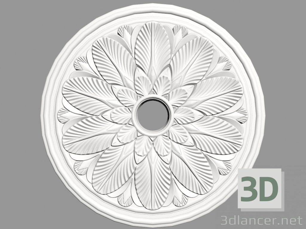 3d model Ceiling outlet (P91) - preview