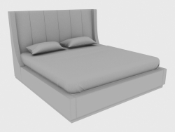 Lit double KUBRIK BED DOUBLE 200 (225X240XH142)