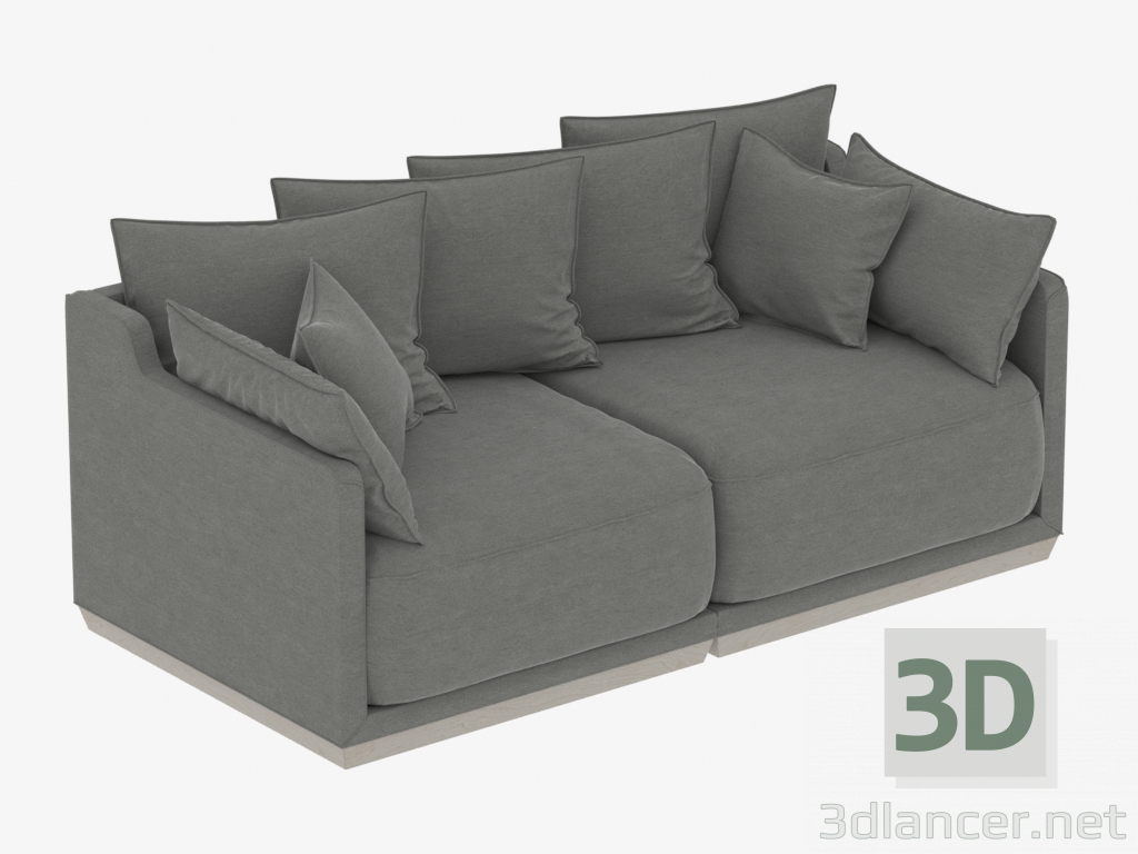 3D modeli Modüler kanepe SOHO 1880mm (ürün 803-804) - önizleme