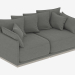 3d model Modular sofa SOHO 1880mm (art. 803-804) - preview