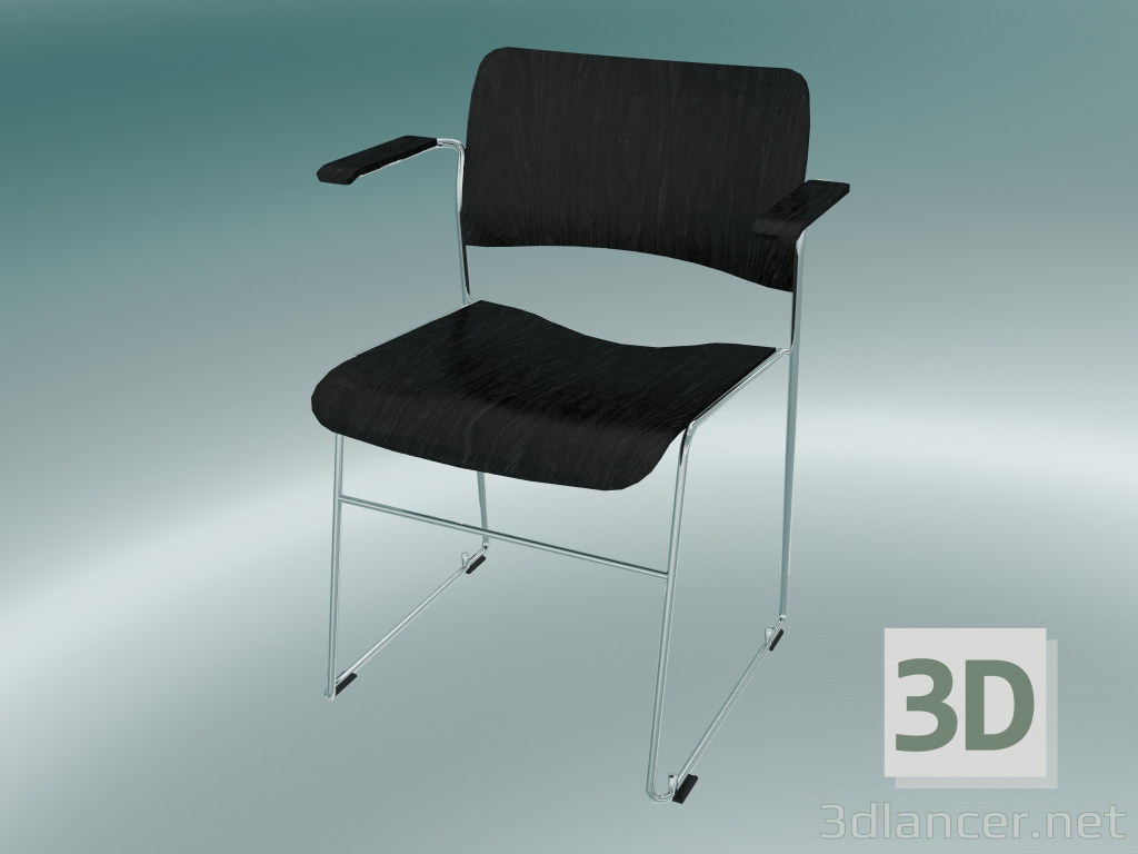 3D Modell Sessel ohne Polsterung - Vorschau