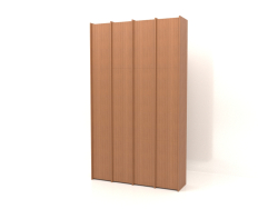 Modular wardrobe ST 07 (1530x409x2600, wood red)